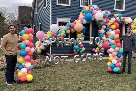 Balloons by Tommy - Spread Joy, Not Germs