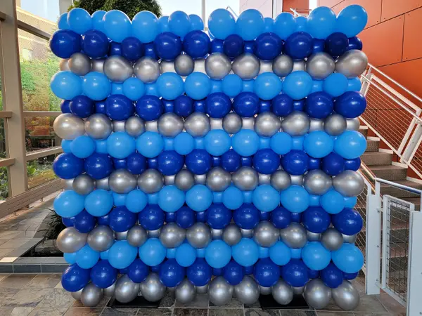Classic balloon wall great for selfies and orientation photos