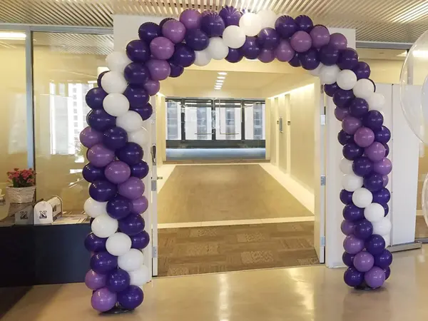 8ftx8ft classic arch in school colors