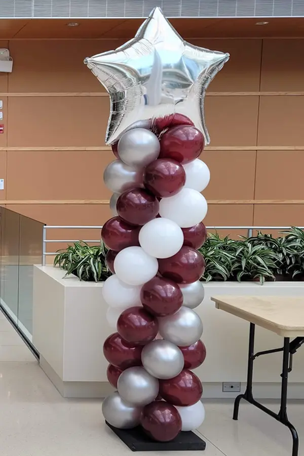7.5ft classic balloon column
