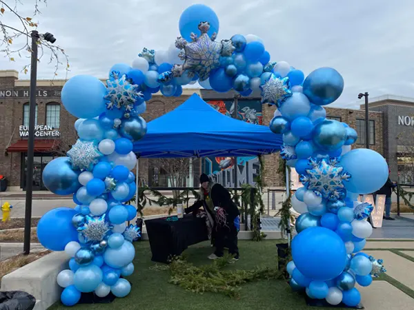 10ftx10ft classic balloon arch