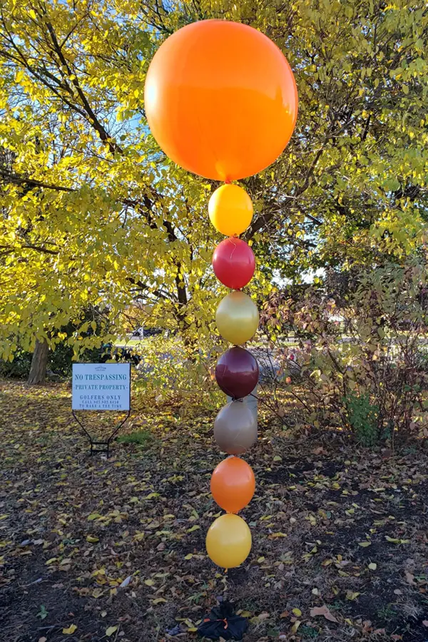 Bead column balloons