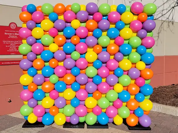 8ftx8ft Classic balloon wall