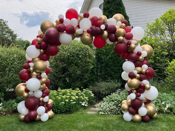 8ftx8ft Organic Balloon Arch