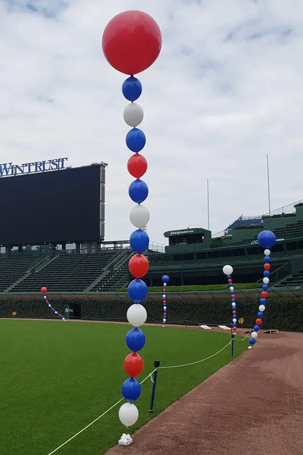 Grab attention or guide your guests to the main event with 16ft tall bead columns!