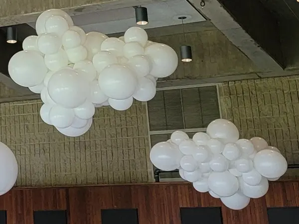 Large ceiling balloon cloud