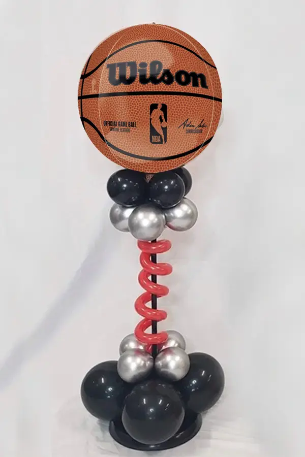 Outdoor sport ball centerpiece