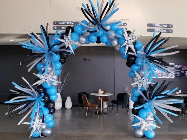 8ftx8ft classic balloon arch